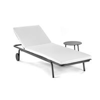 August Sunbed Black