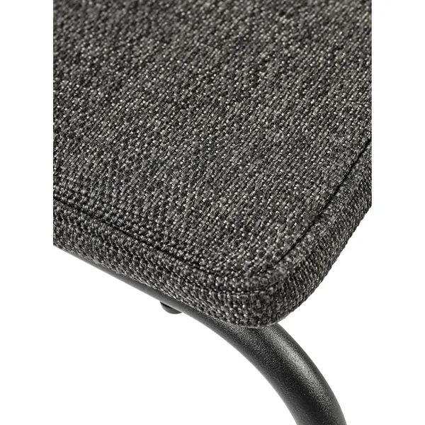 August Cushion For Garden Chair With Armrest Black