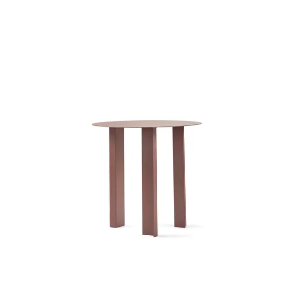 Metal Sculptures Side Table S Red