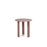 Metal Sculptures Side Table S Red