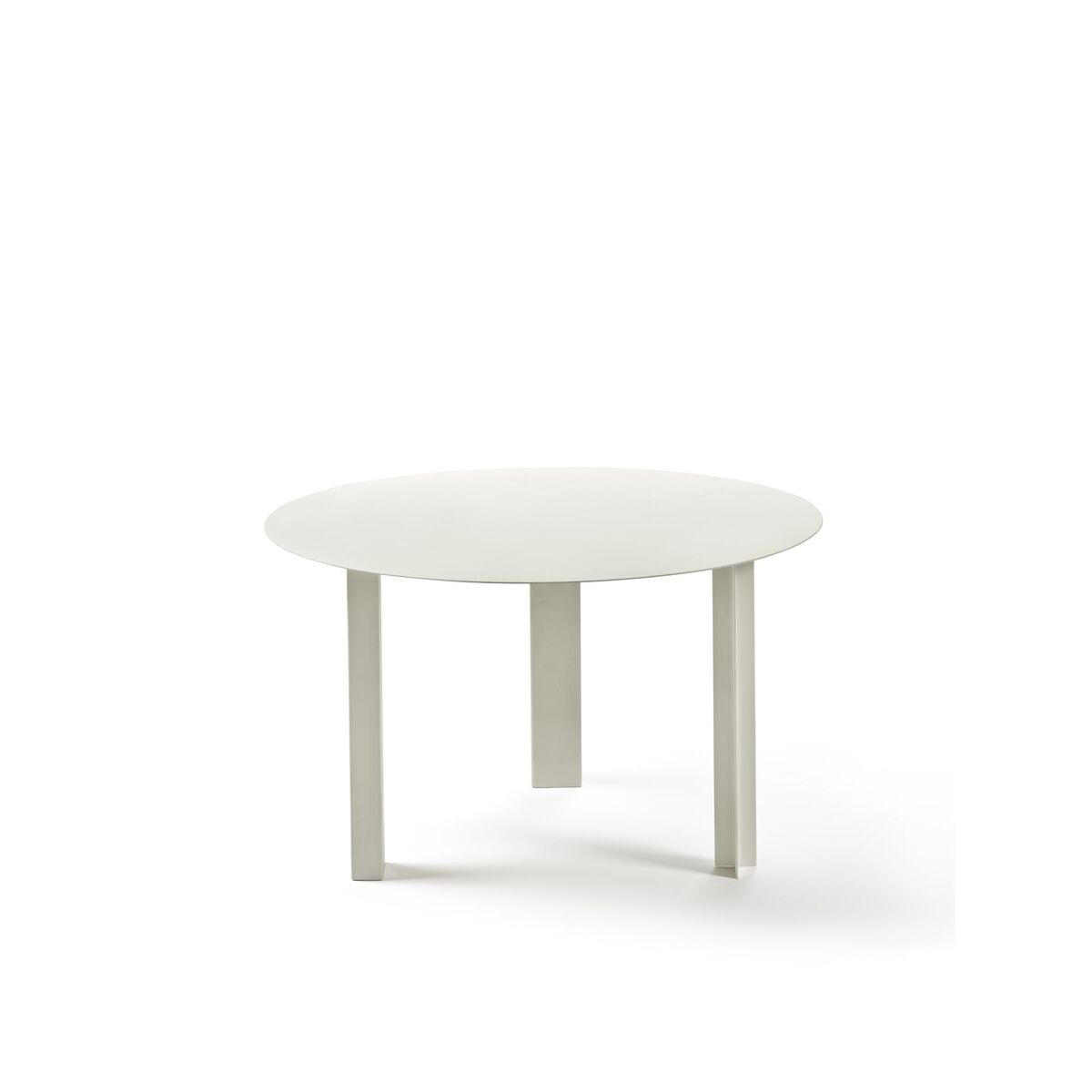 Métal Sculptures Table d'Appoint M Crème