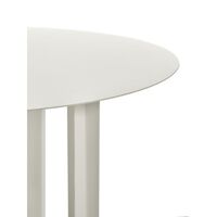 Métal Sculptures Table d'Appoint M Crème