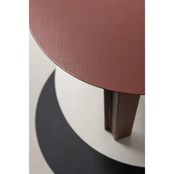 Metal Sculptures Side Table M Cream
