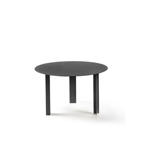 Metal Sculptures Side Table M Black