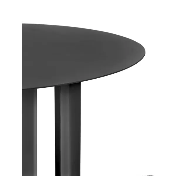 Metal Sculptures Side Table M Black