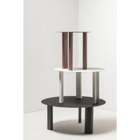 Metal Sculptures Sidebord L Sort