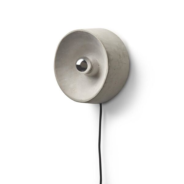Lighting av Patrick Paris Vegglampe S Betong/Chadophe