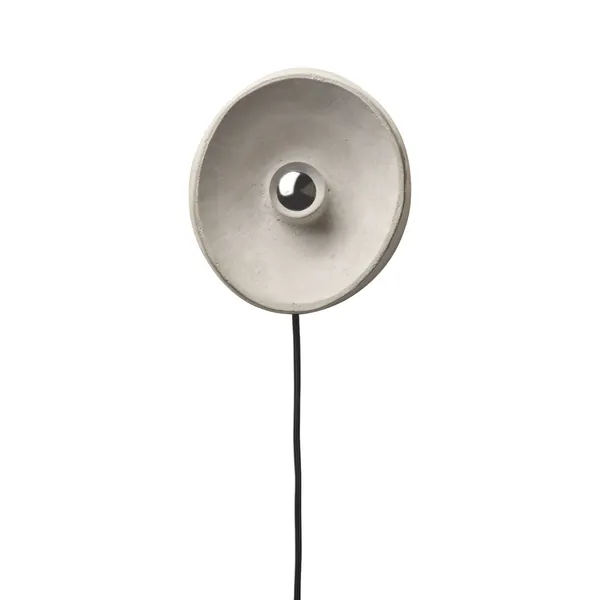 Applique Lighting di Patrick Paris, Modello S in Cemento/chadophe