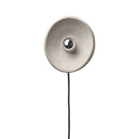 Applique Lighting di Patrick Paris, Modello S in Cemento/chadophe