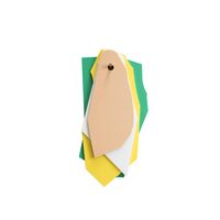 Green / Yellow / White / Pink