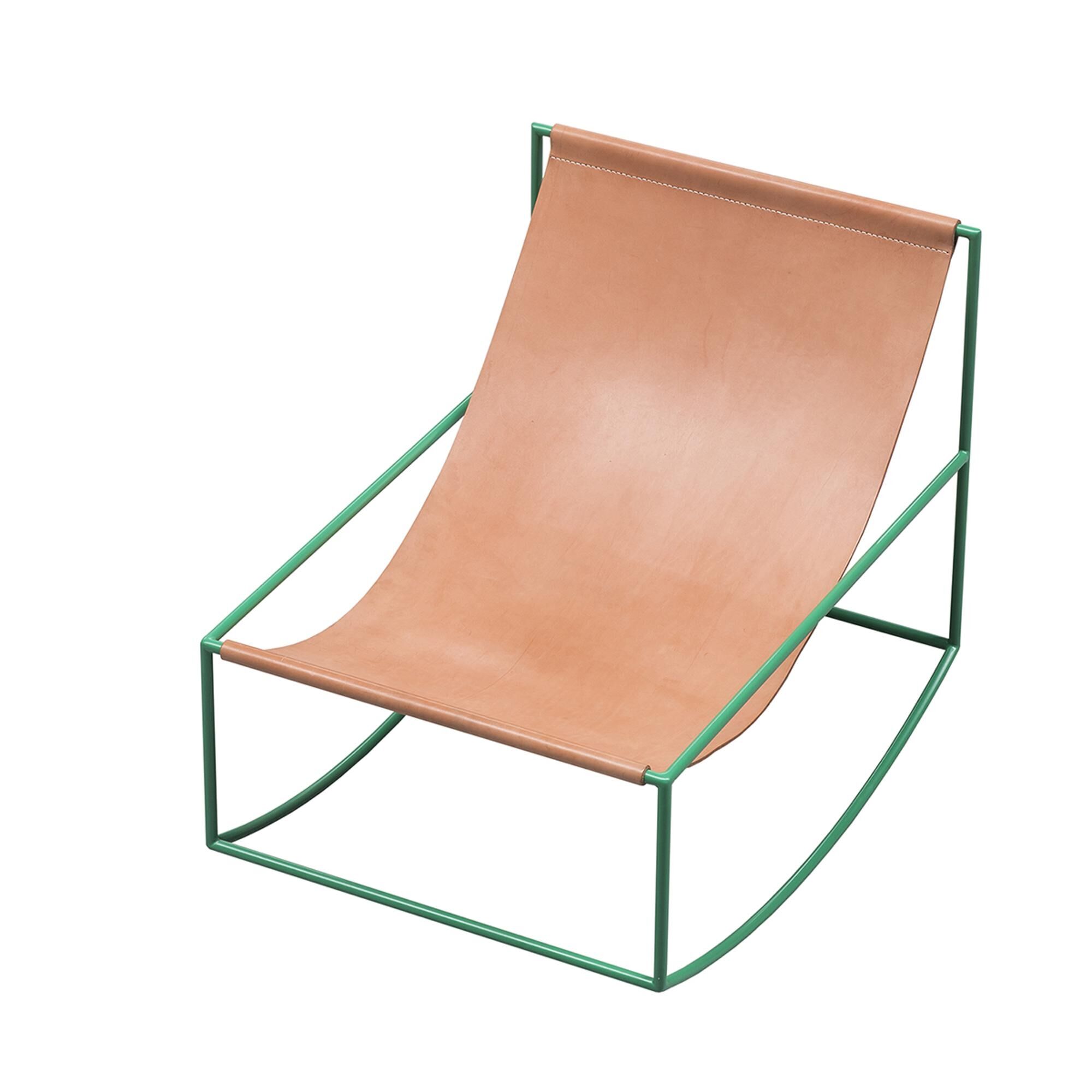 First Rocking Chair Grn/Lder