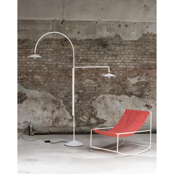 Mecedora Blanco/ Rojo