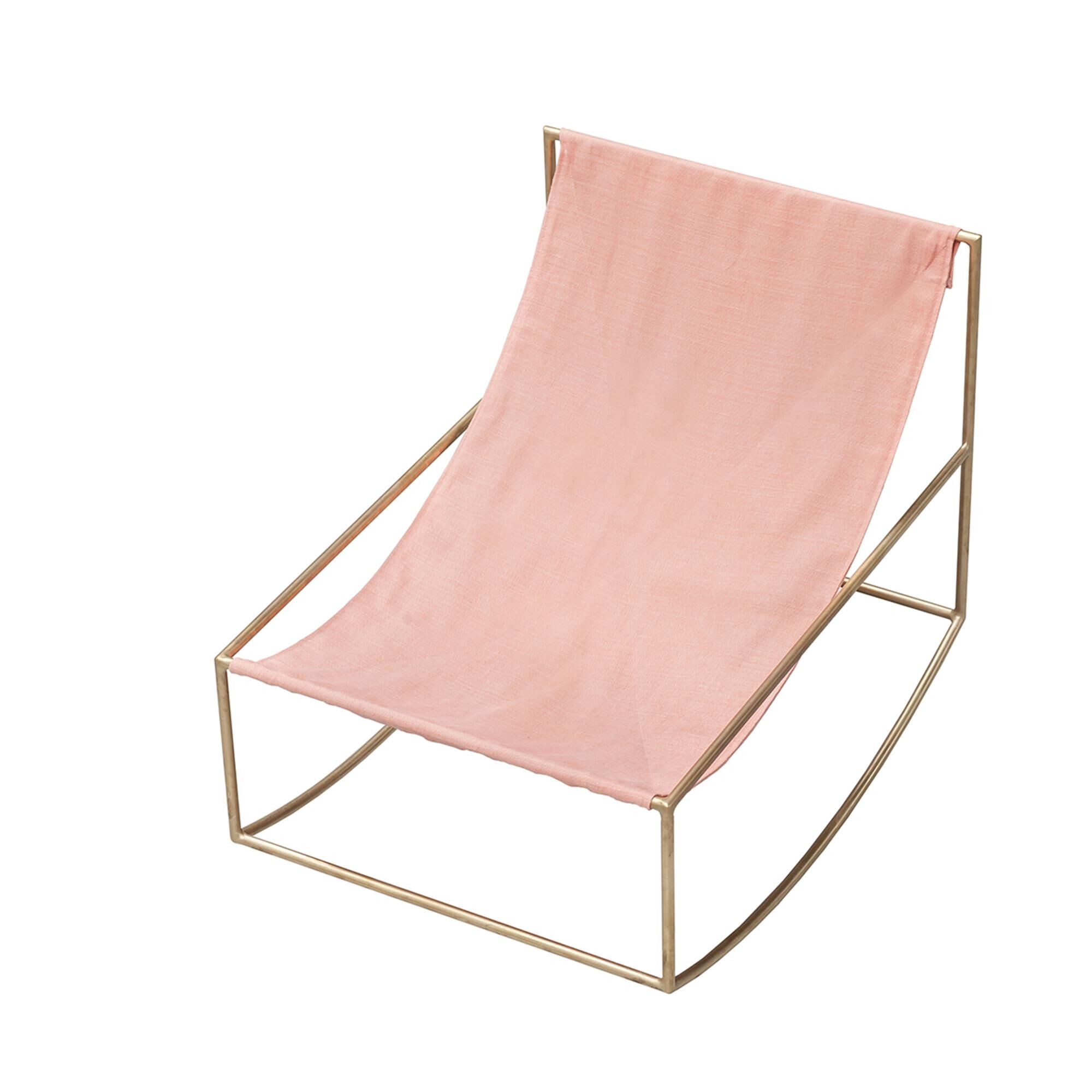 Rocking Chair Messing/Pink