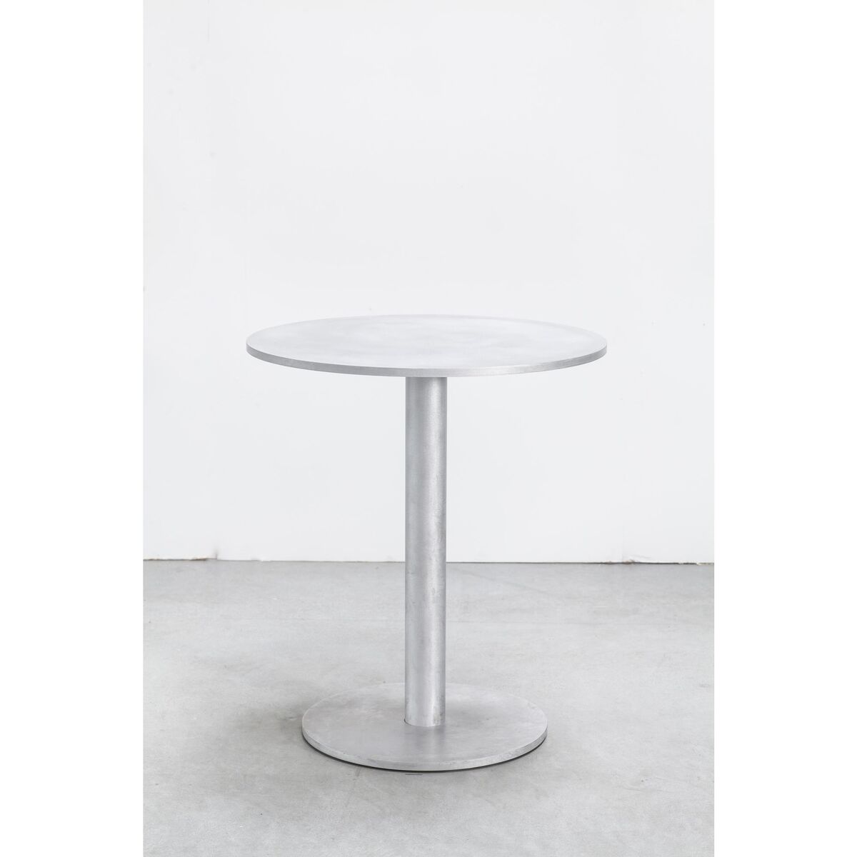 Alu Esstisch Rund Ø65 Aluminium
