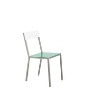 Sedia da Pranzo Alu Verde/ Bianco
