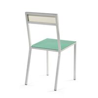 Sedia da Pranzo Alu Verde/ Bianco