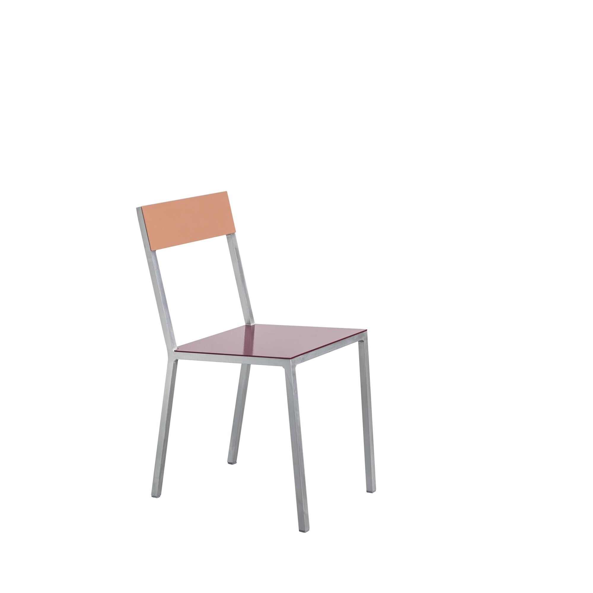Alu Spisestol Bordeaux/ Rosa
