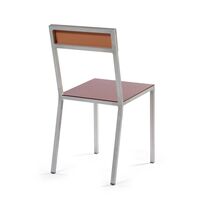 Alu Table à Manger Chaise Bordeaux/ Rose