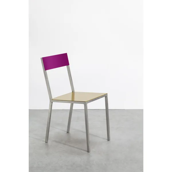 Alu Dining Chair Curry/Candy Purple