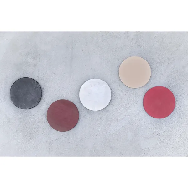 Five Circles Cutting Board/Coaster Set B Multicolor