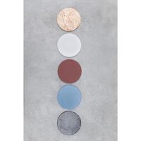 Five Circles Cutting Board/Coaster Set C Multicolor