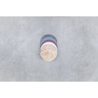 Five Circles Cutting Board/Coaster Set C Multicolor