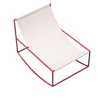 First Mecedora Rojo/ Cuero