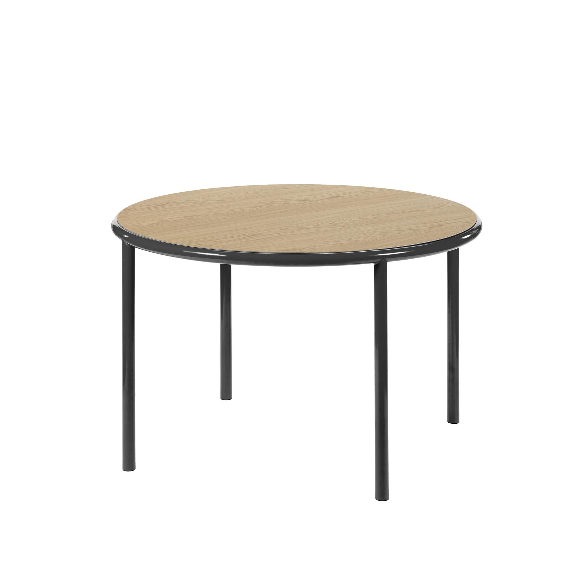 Wooden Spisebord 120 Sort/Egetr