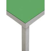 Alu Eettafel 85x85 cm Groen