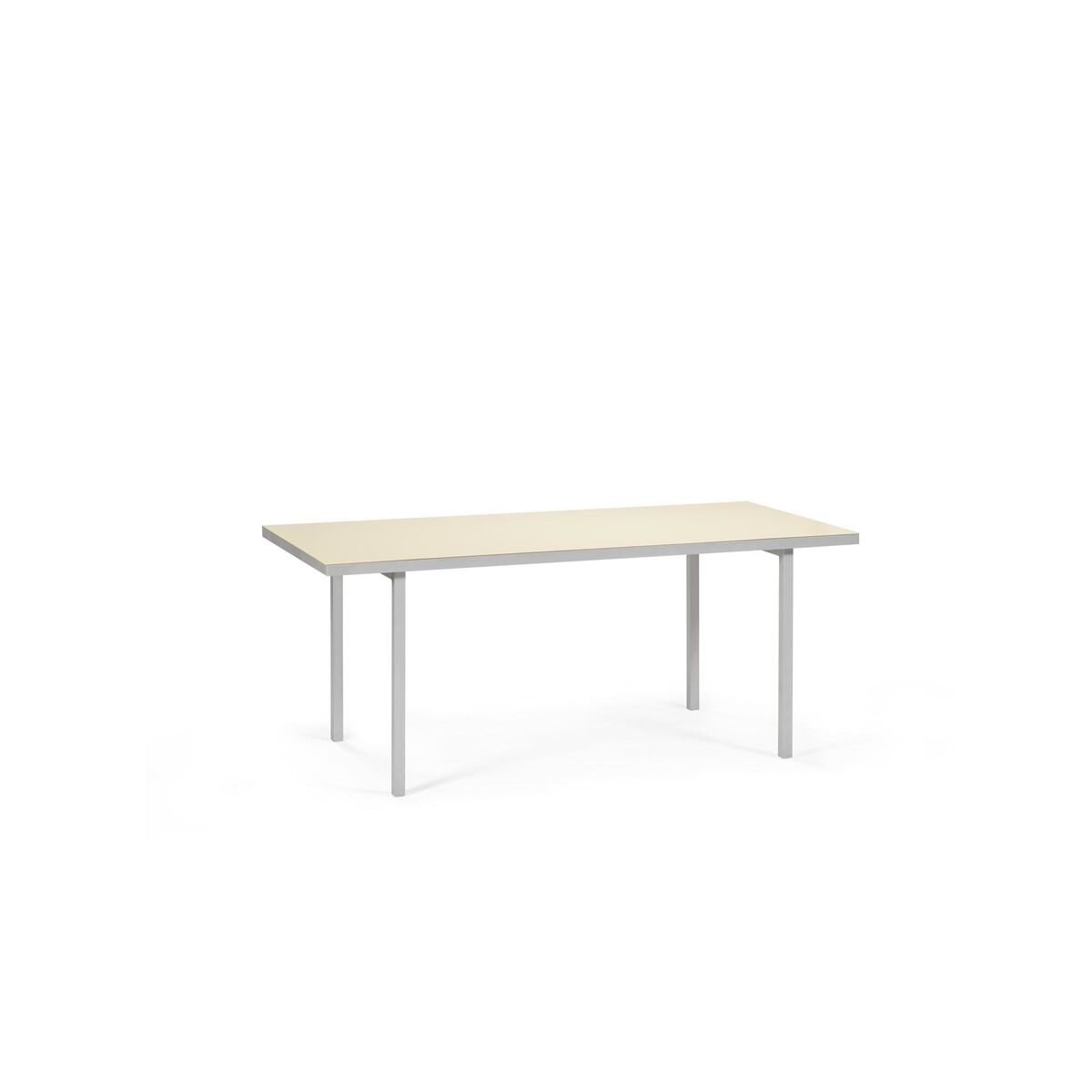 Alu Eettafel 180x85 cm Ivoor