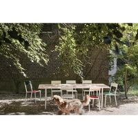 Table à Manger Alu 180x85 cm Jaune