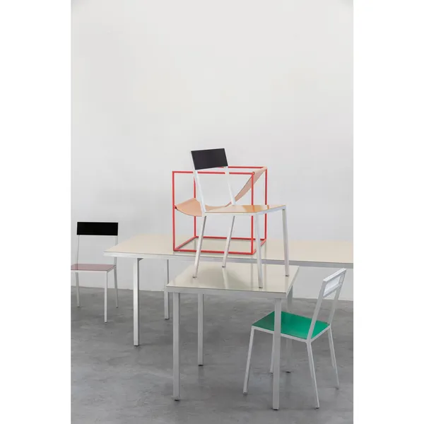 Alu Tavolo da Pranzo 240x85 cm Avorio