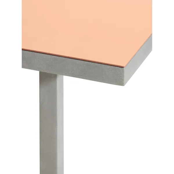 Alu Dining Table 240x85 cm Pink