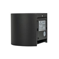Mars Wall Lamp Outdoor Black
