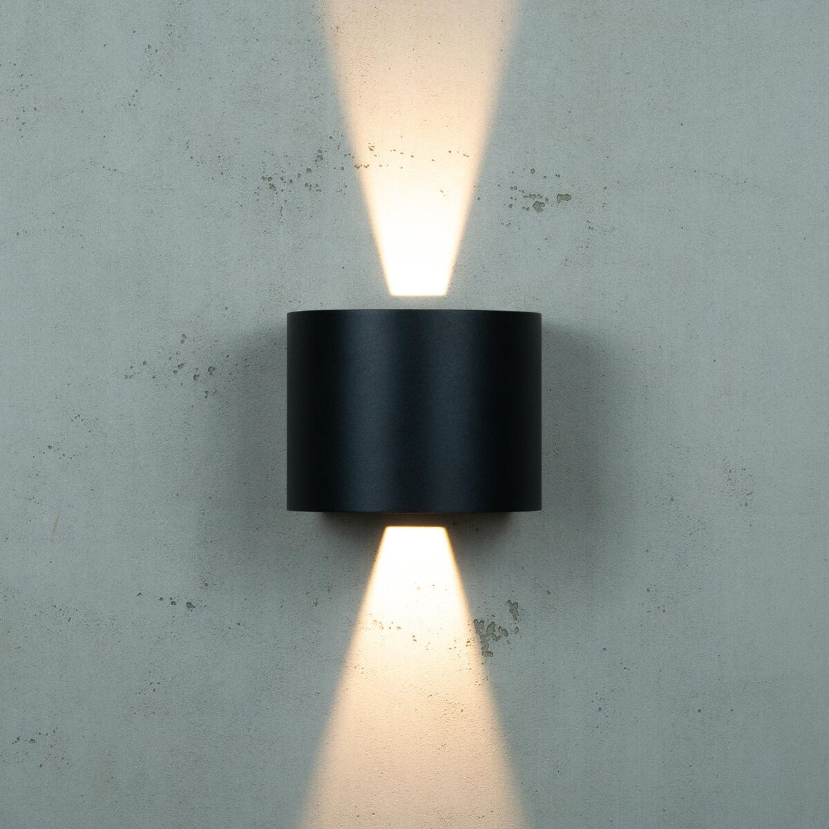 Mars Wall Lamp Outdoor Black
