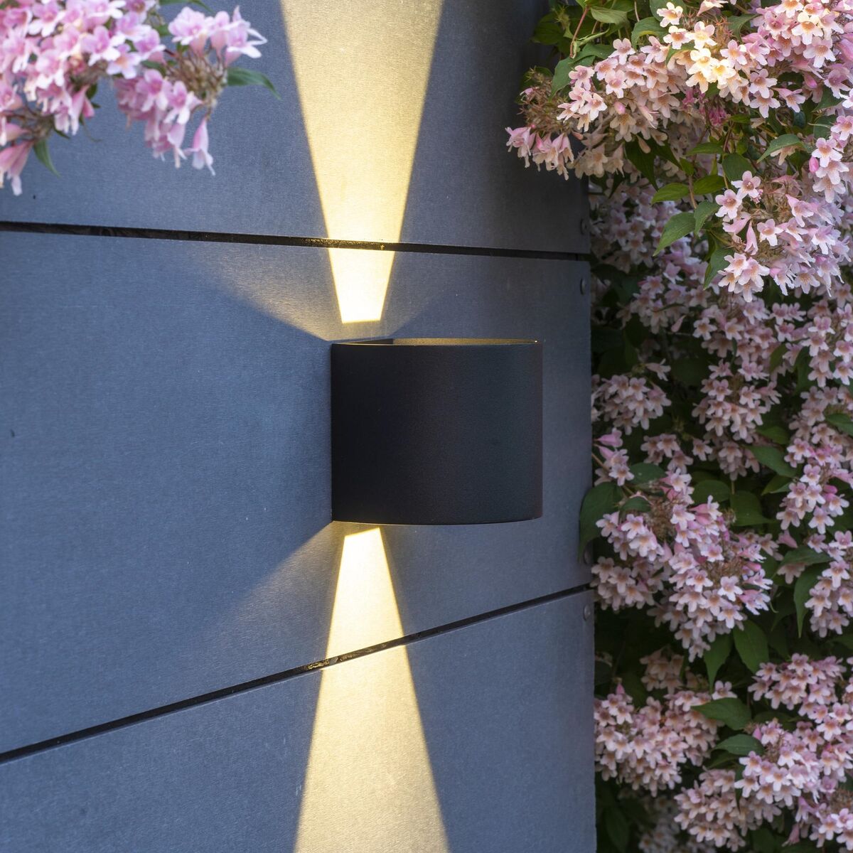 Mars Wall Lamp Outdoor Black