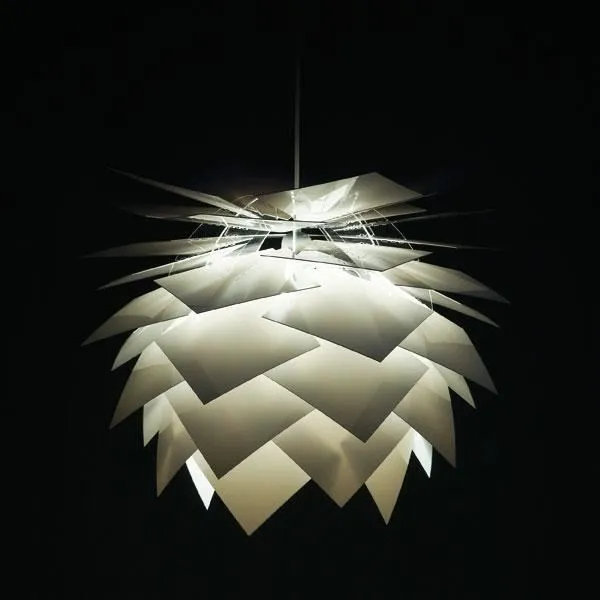 PineApple Pendant White Medium
