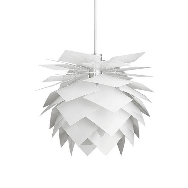 Ananas Taklampa Vit Liten