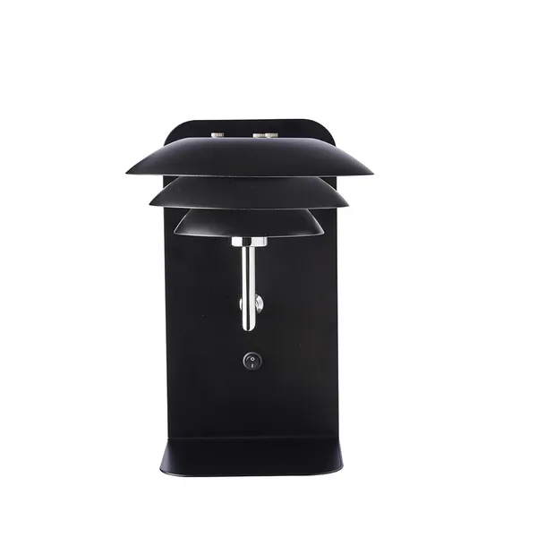 DL20 USB Væglampe Sort