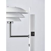 DL20 USB- Wandlampe Weiß