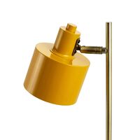 Ocean Table Lamp Curry/ Brass/ Turquoise