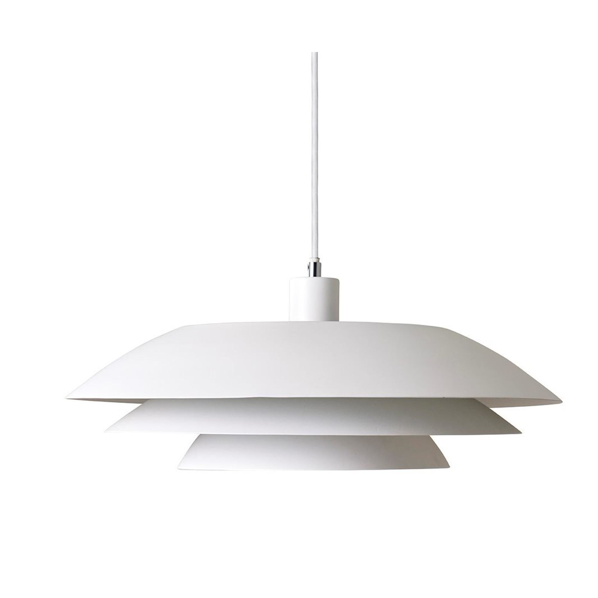 DL45 Taklampa Vit
