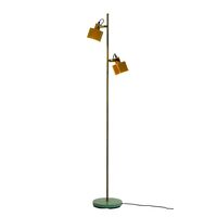 Ocean Floor Lamp Curry/ Brass/ Turquoise