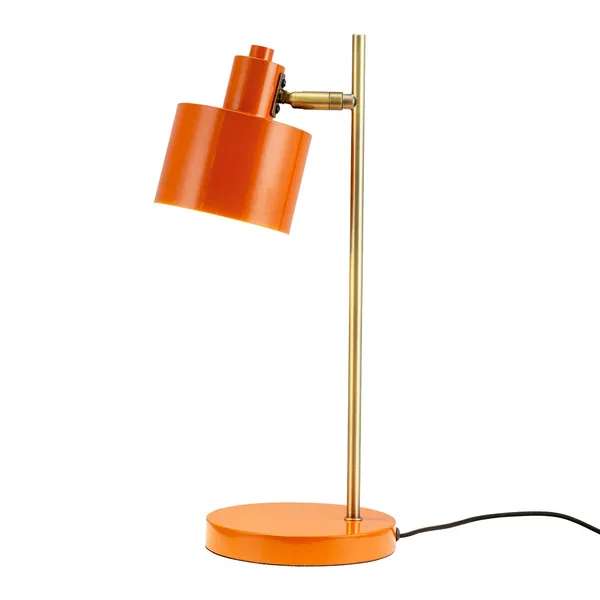 Ocean Bordlampe Orange/Messing