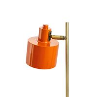 Ocean Bordlampe Orange/Messing