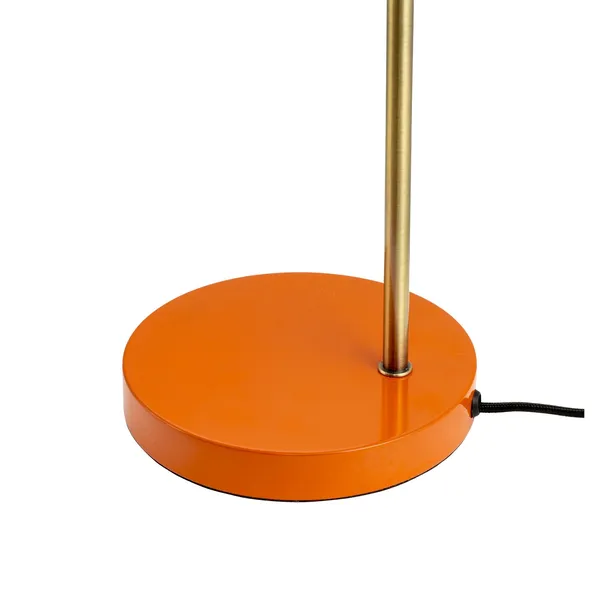 Ocean Bordlampe Orange/Messing