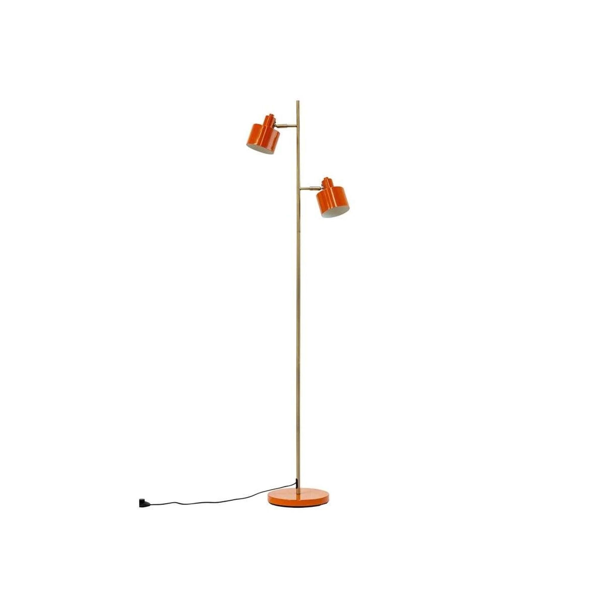 Lampadaire Ocean Orange/ Laiton
