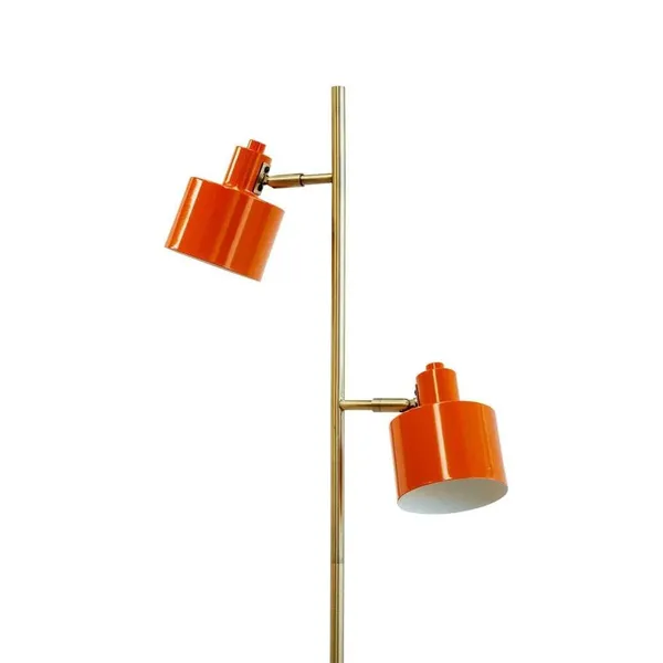 Ocean Stehlampe Orange/ Messing