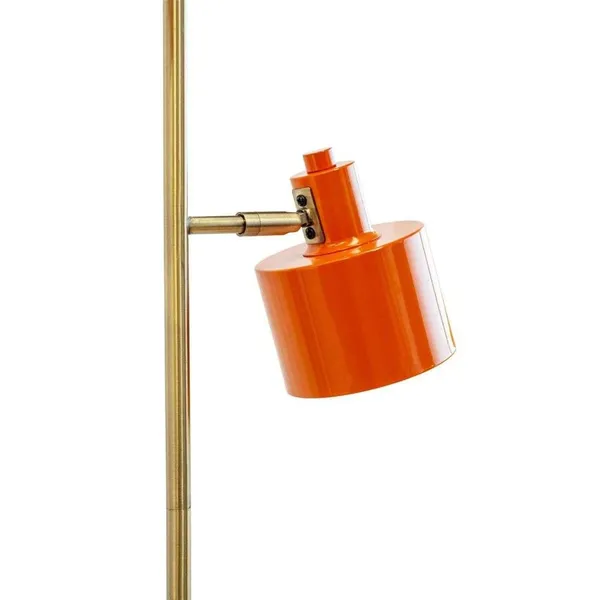 Ocean Stehlampe Orange/ Messing