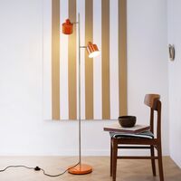 Ocean Stehlampe Orange/ Messing